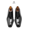 Giày  Tây Nam Oxford RS10-K13  Da Bê nhập Itlia ,Thương hiệu  AUGURIS
