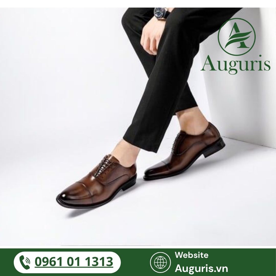 Giày da nam cao cấp không chỉ là một món đồ thời trang mà còn là một phần thể hiện bản lĩnh, đẳng cấp và phong thái chuyên nghiệp