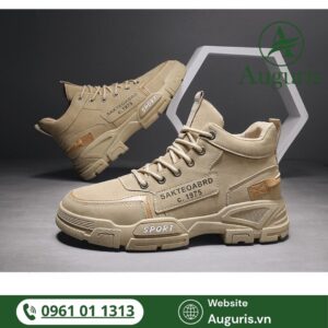 Giày cao cổ nam thể thao phong cách mạnh mẽ là lựa chọn hoàn hảo cho những chàng trai yêu thích sự cá tính, năng động