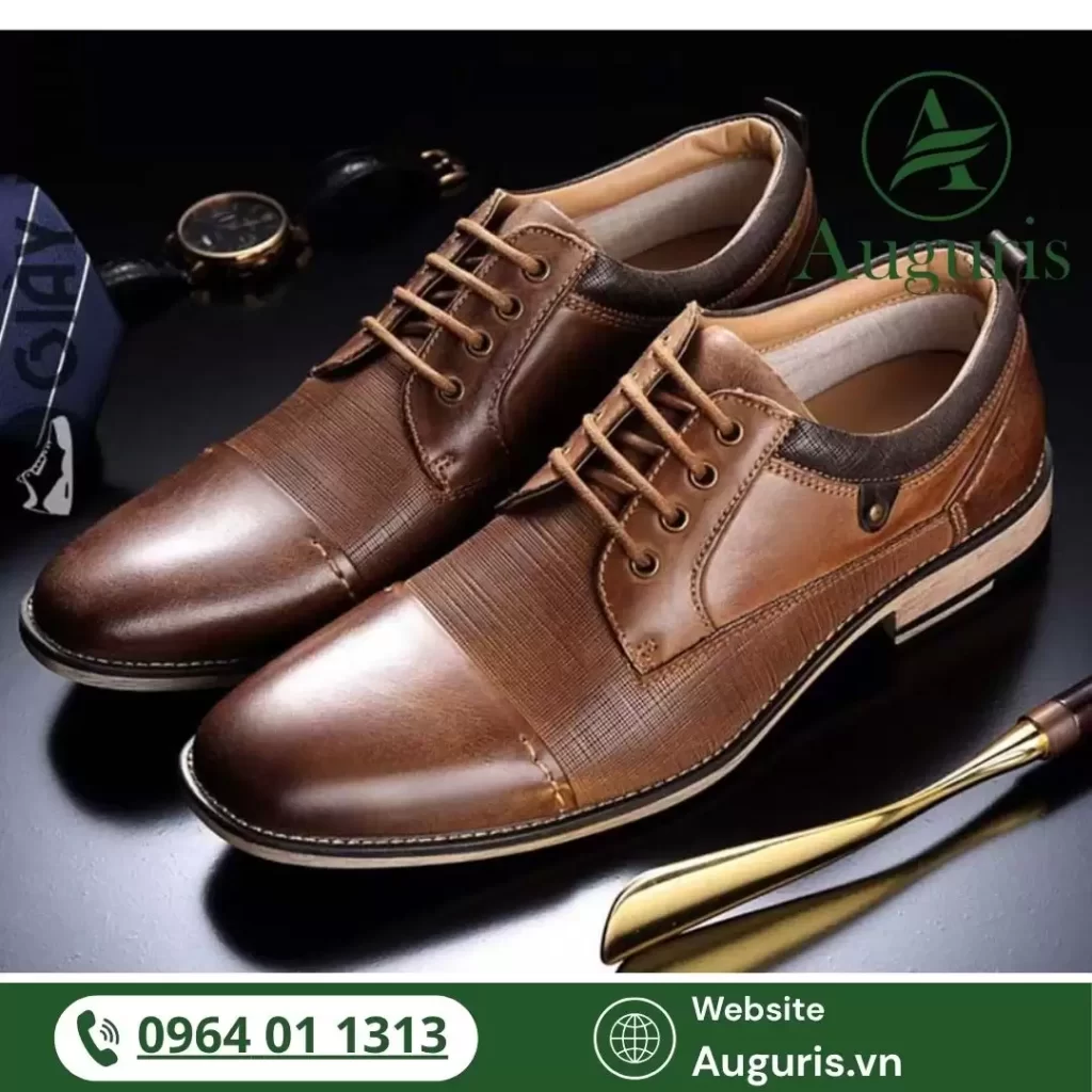 hãy đến với AUGURIS để trải nghiệm sự khác biệt của giày thủ công chuẩn Ý dành riêng cho quý ông Việt.