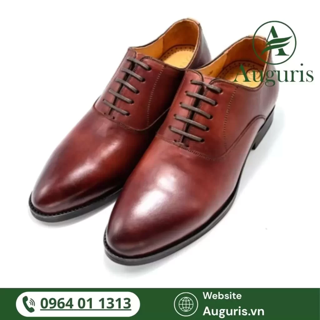 Đừng bỏ lỡ dòng giày Entry cao cấp của Auguris, kết hợp giữa chất lượng thủ công – dịch vụ cá nhân hóa – bảo hành lâu dài. Liên hệ ngay để nhận tư vấn phối đồ và chọn size chuẩn!