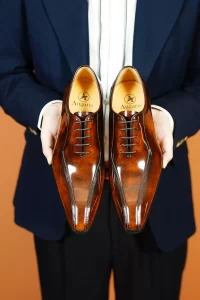 giày oxford b507 nâu