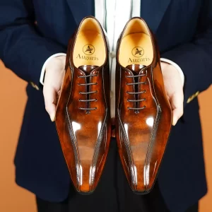 giày oxford b507 nâu